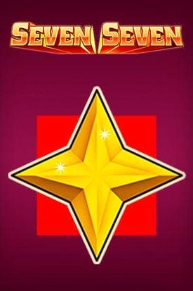 A golden star on a plain red background.